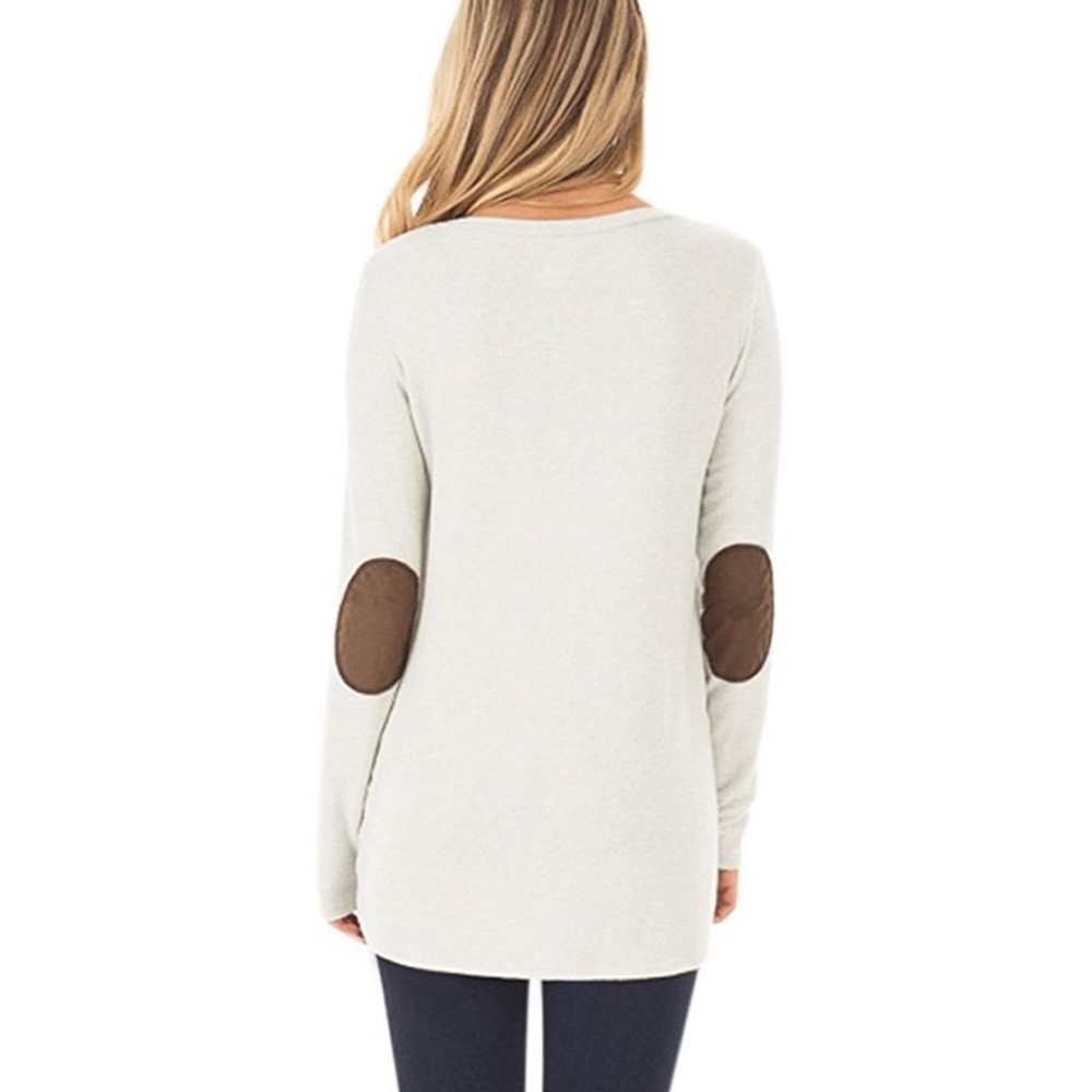 Crewneck Sweatshirts Loose T Shirt Blouse Top - Picture 4 of 5